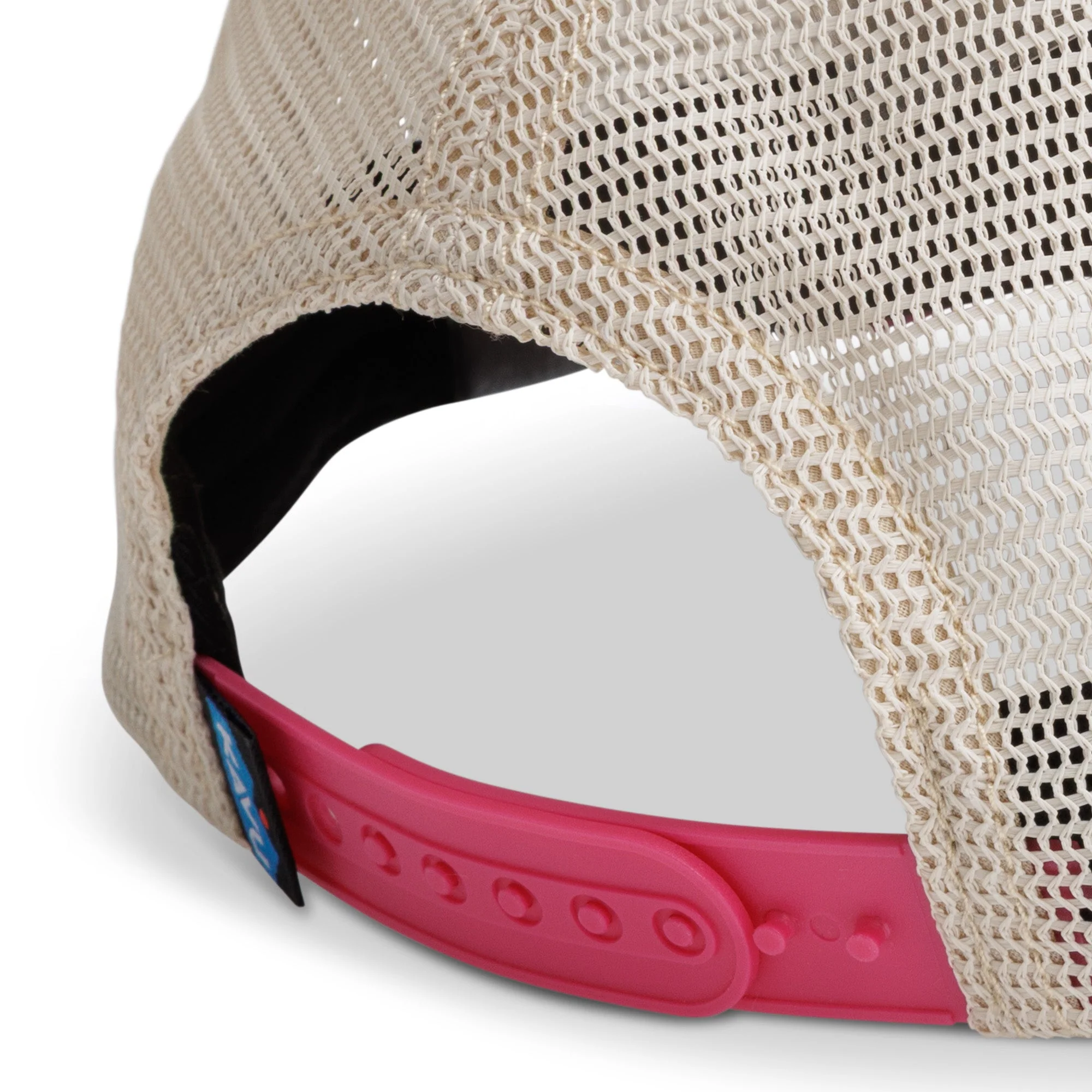 KAVU Above Standard Trucker Cap (Electric Fuchsia) - Image 4