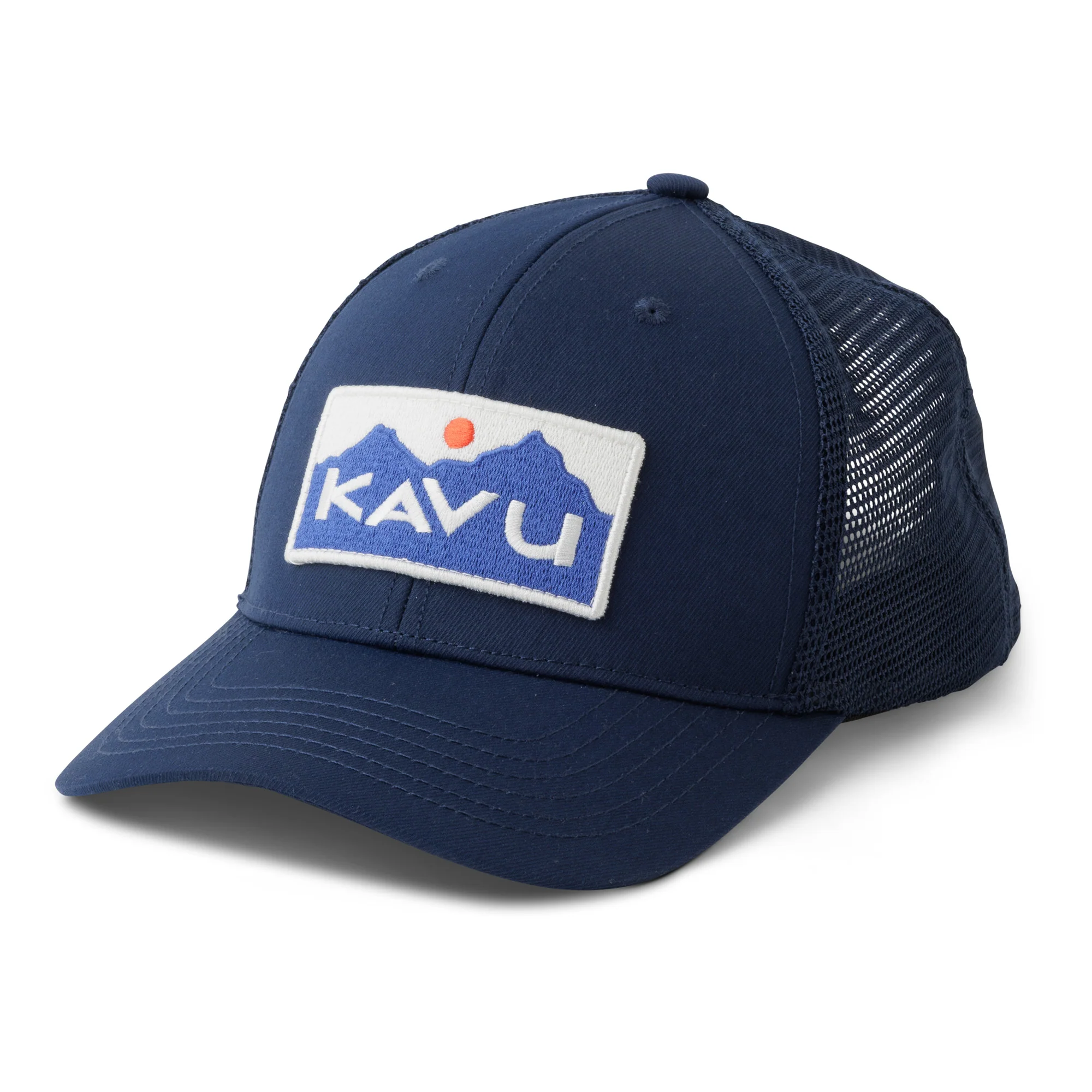 KAVU Above Standard Trucker Cap (Nautical Navy)