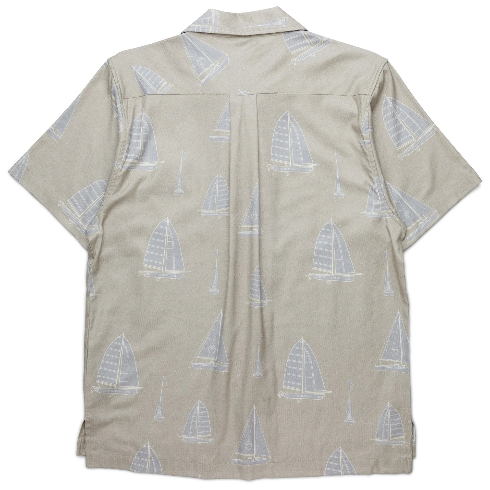 KAVU Bainbridge Short Sleeve Shirt (Set Sail) - Image 2