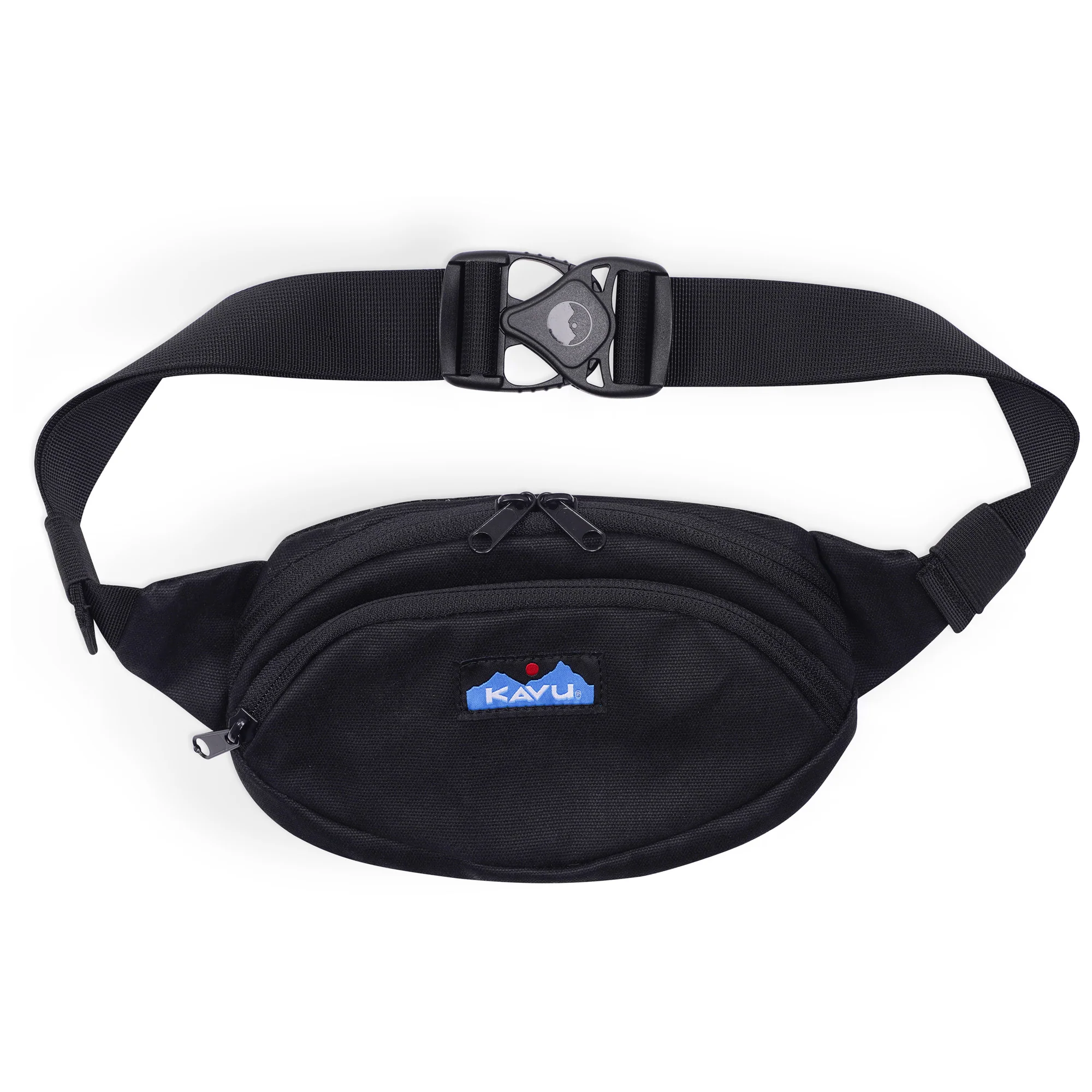 KAVU Canvas Spectator Belt Bag (Black)