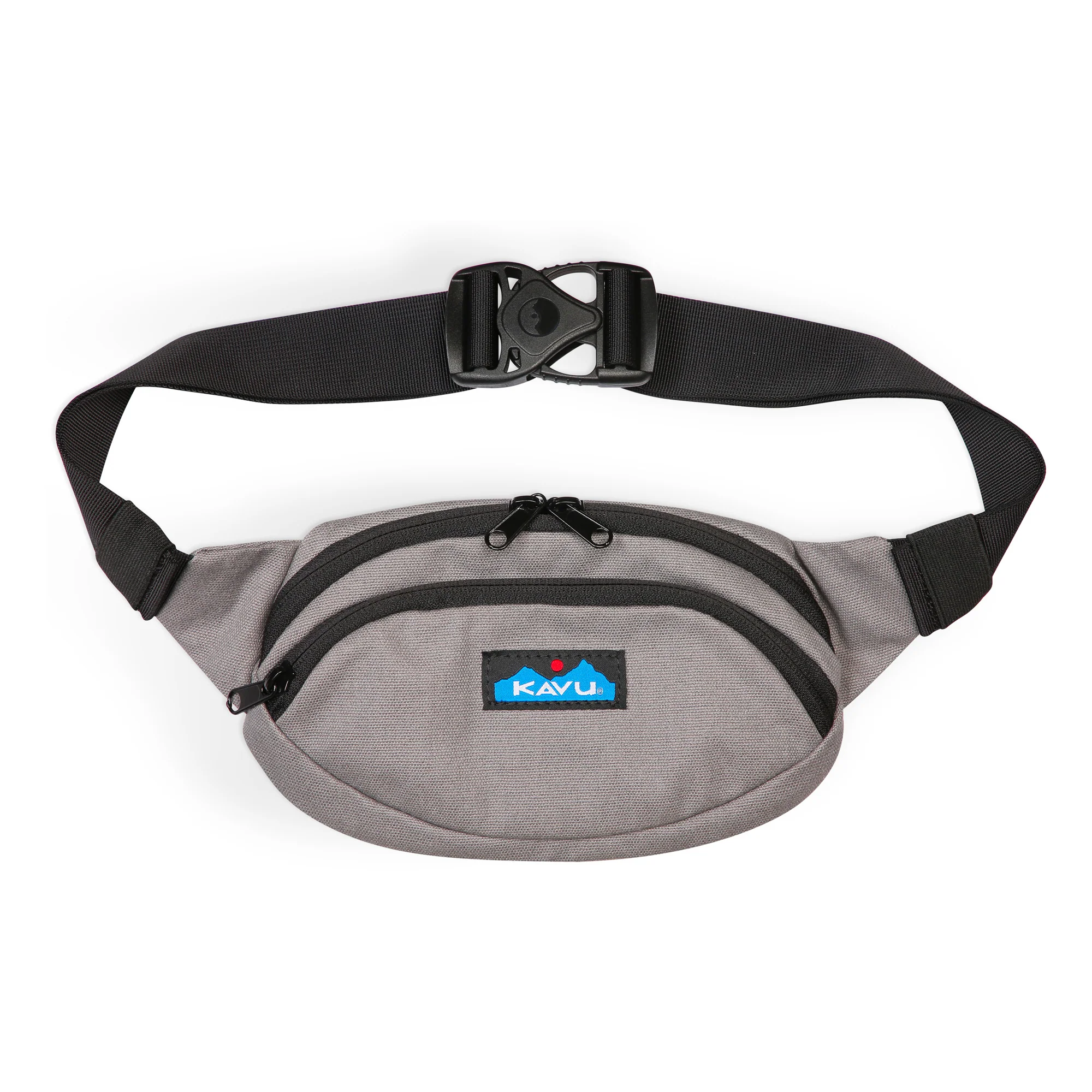 KAVU Canvas Spectator Belt Bag (Stratus Grey)
