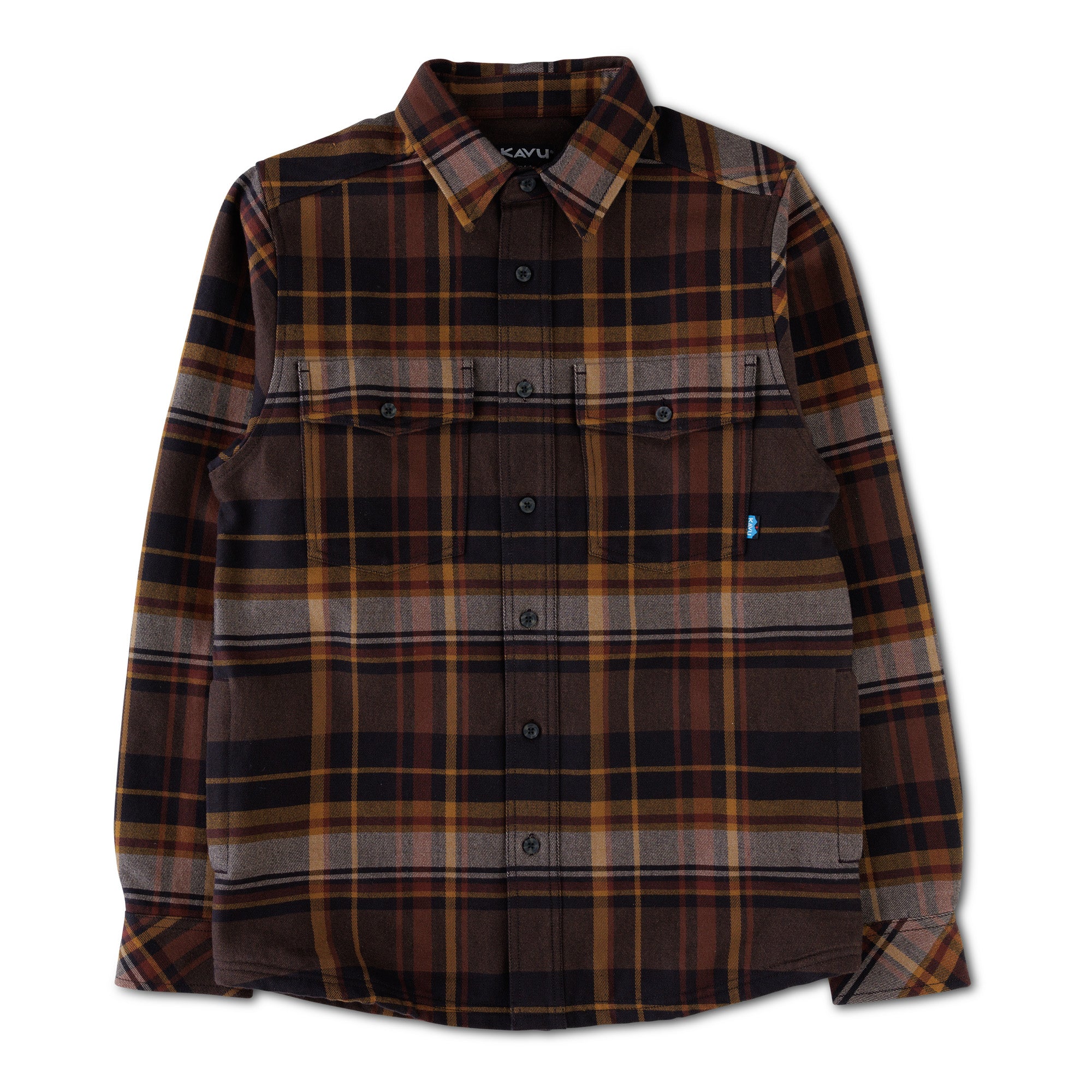 KAVU Carrick Bend Shirt (Darkwood Trail)