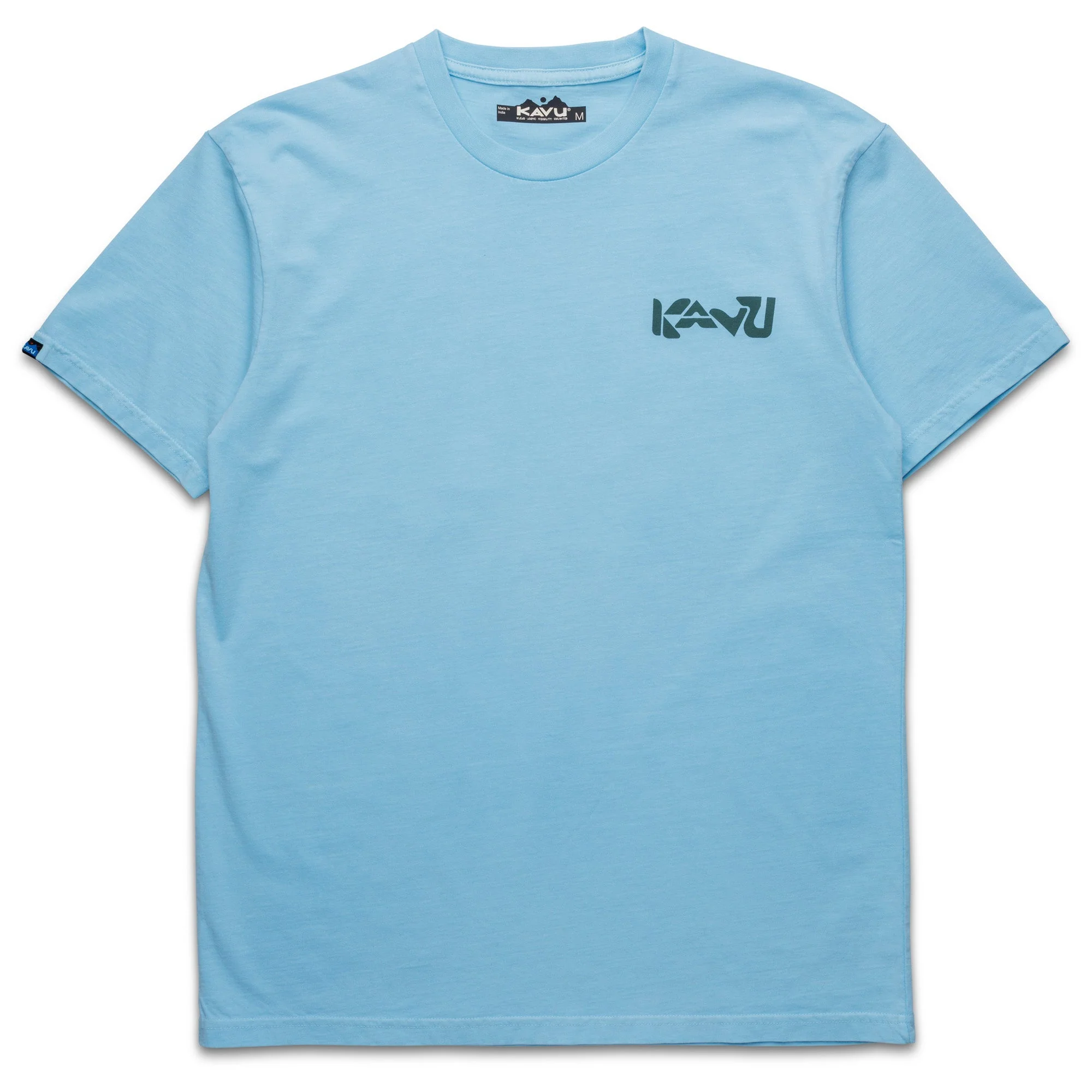 KAVU Cubed T-Shirt (Sea Blue) - Image 2