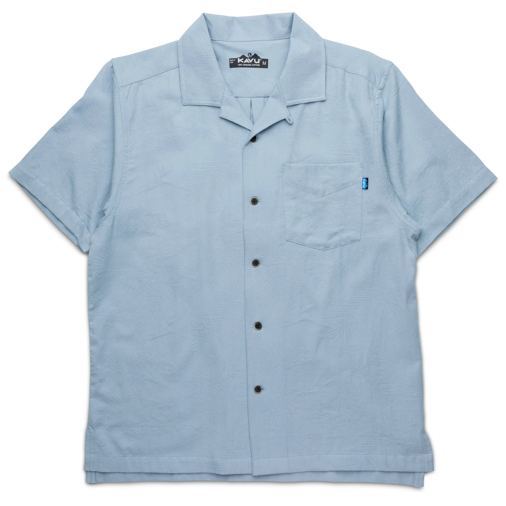 KAVU Deckhouse Short Sleeve Shirt (Tropical Fog)