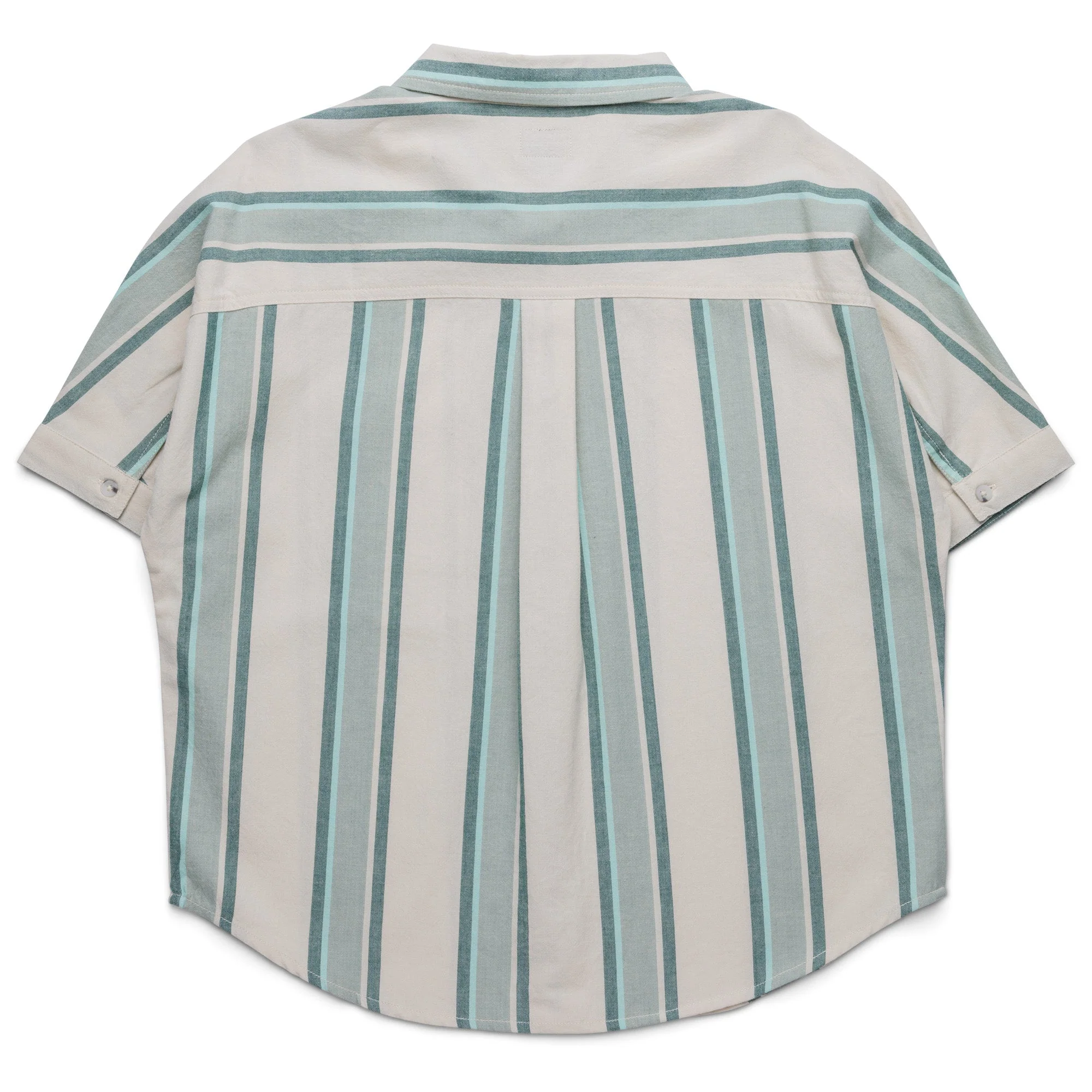 KAVU Fairhope Short Sleeve Shirt (Sea Stripe) - Image 2