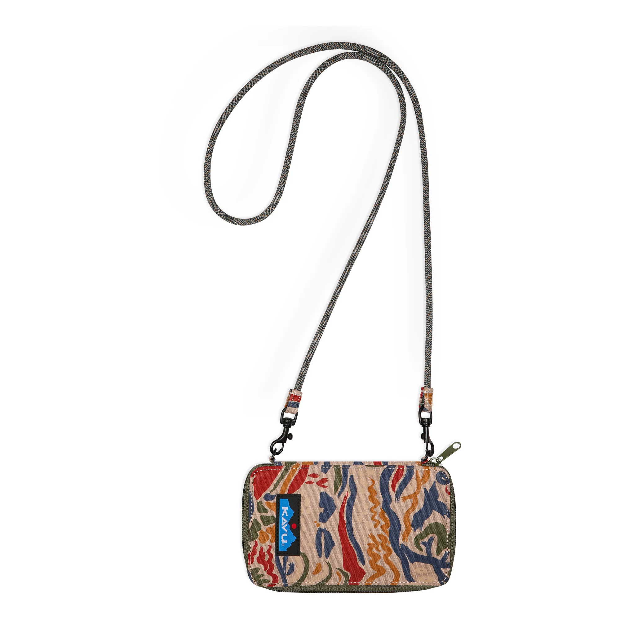 KAVU Go Time Wallet Pouch (Brush Meadow)
