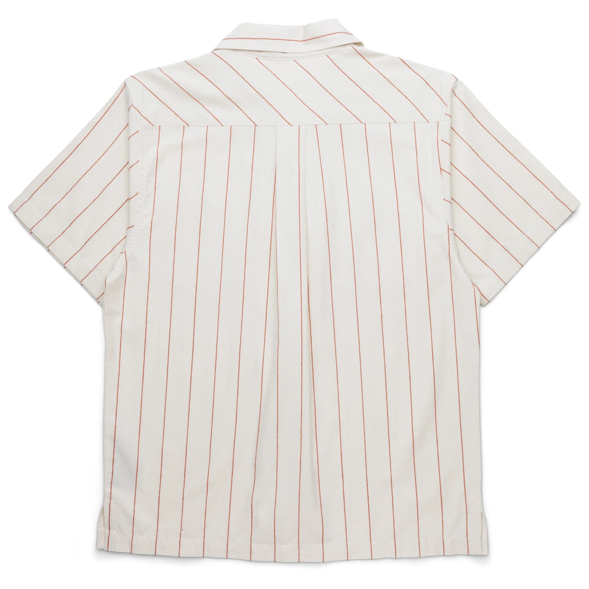 KAVU Island Bound Short Sleeve Shirt (Sand Stripe) - Image 2