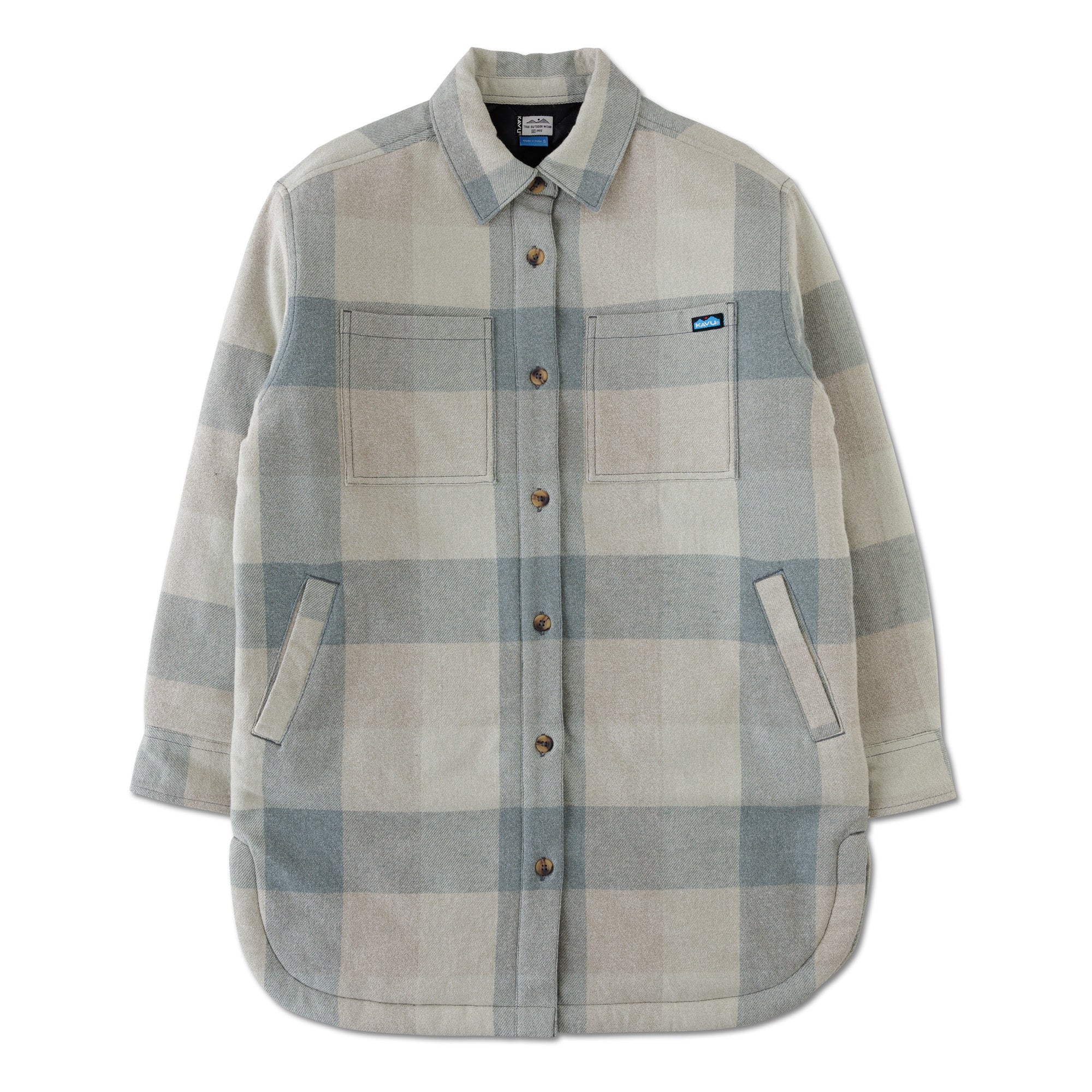 KAVU Ivywood Shirt Jacket (Grey Haze)