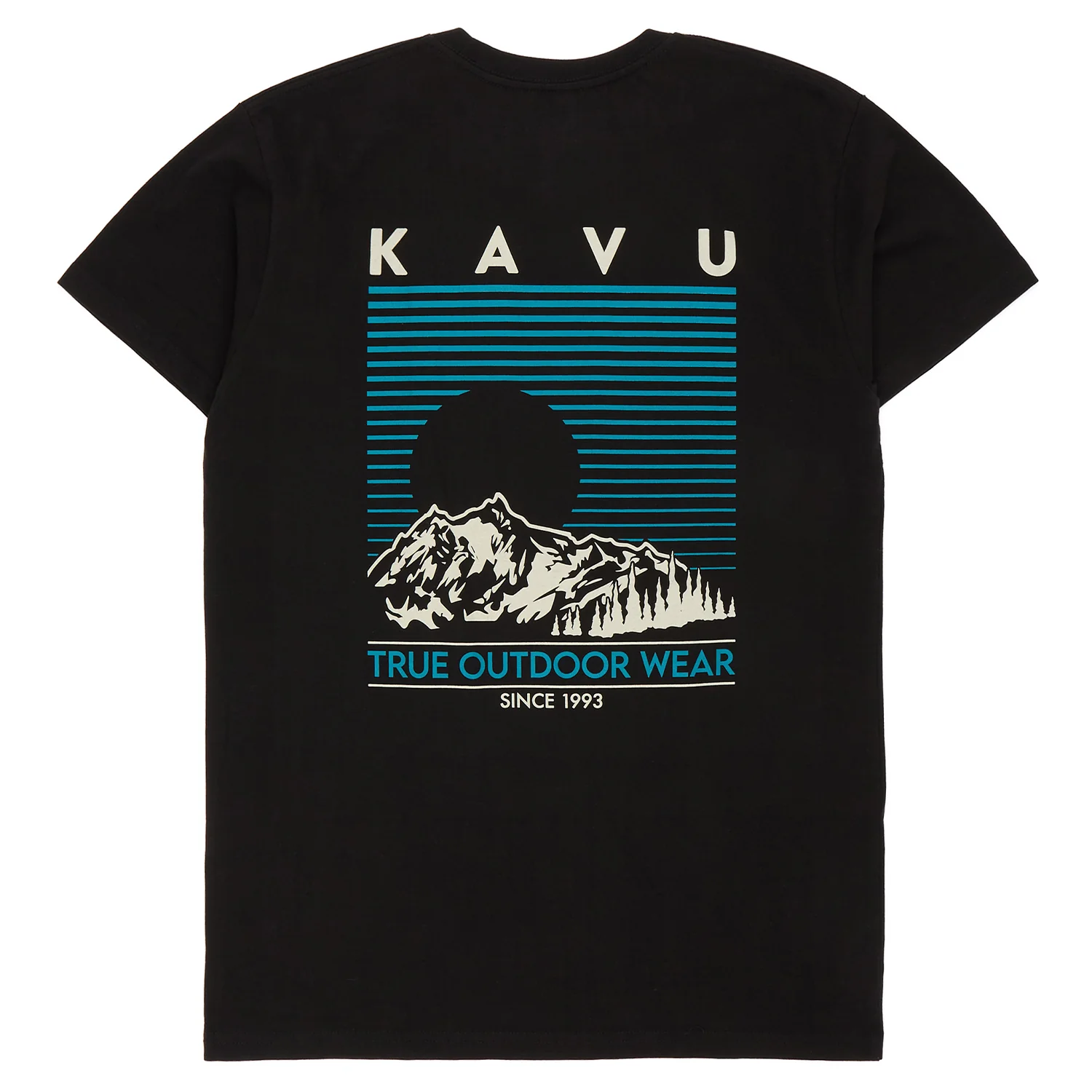 KAVU Landscape T-Shirt (Black)