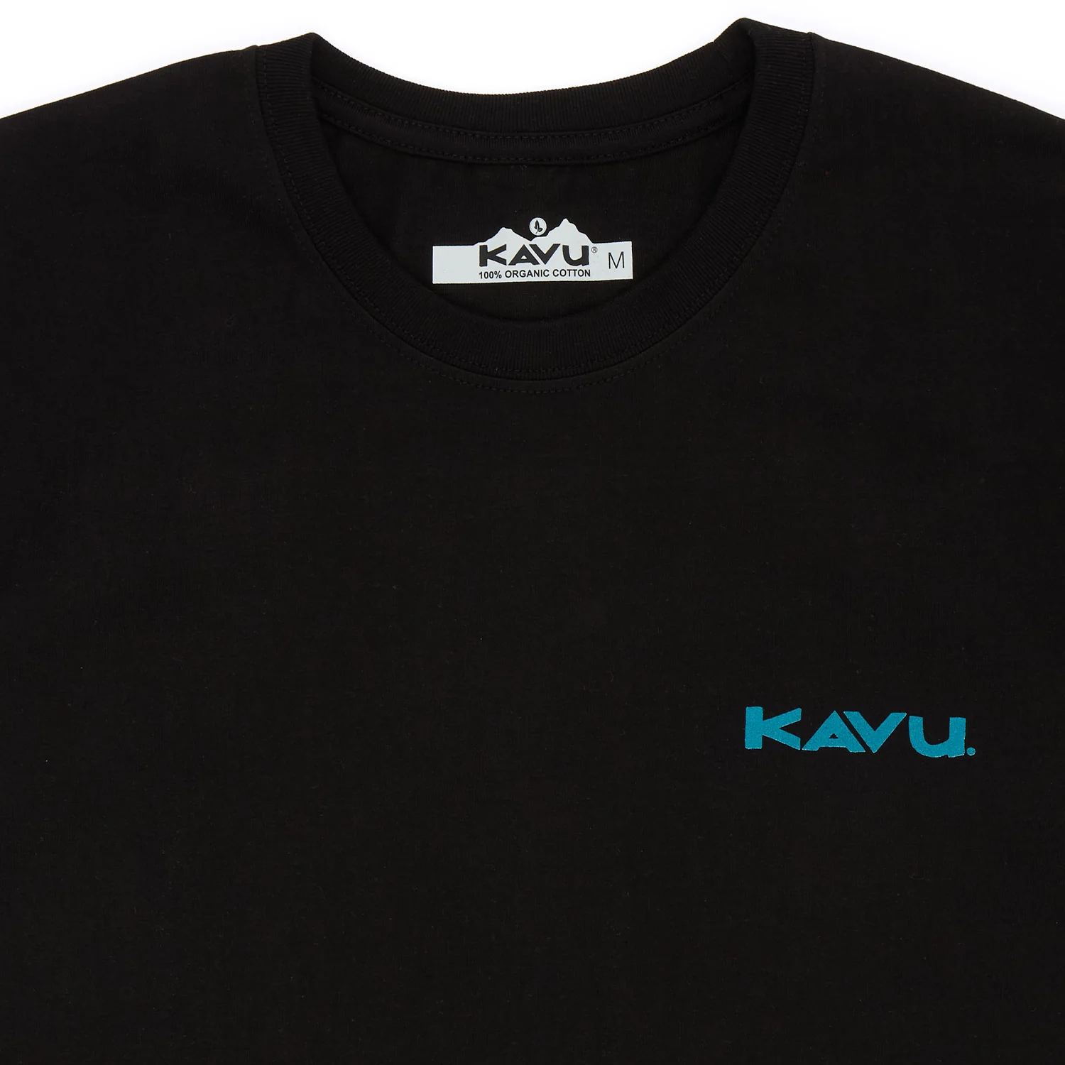 KAVU Landscape T-Shirt (Black) - Image 3