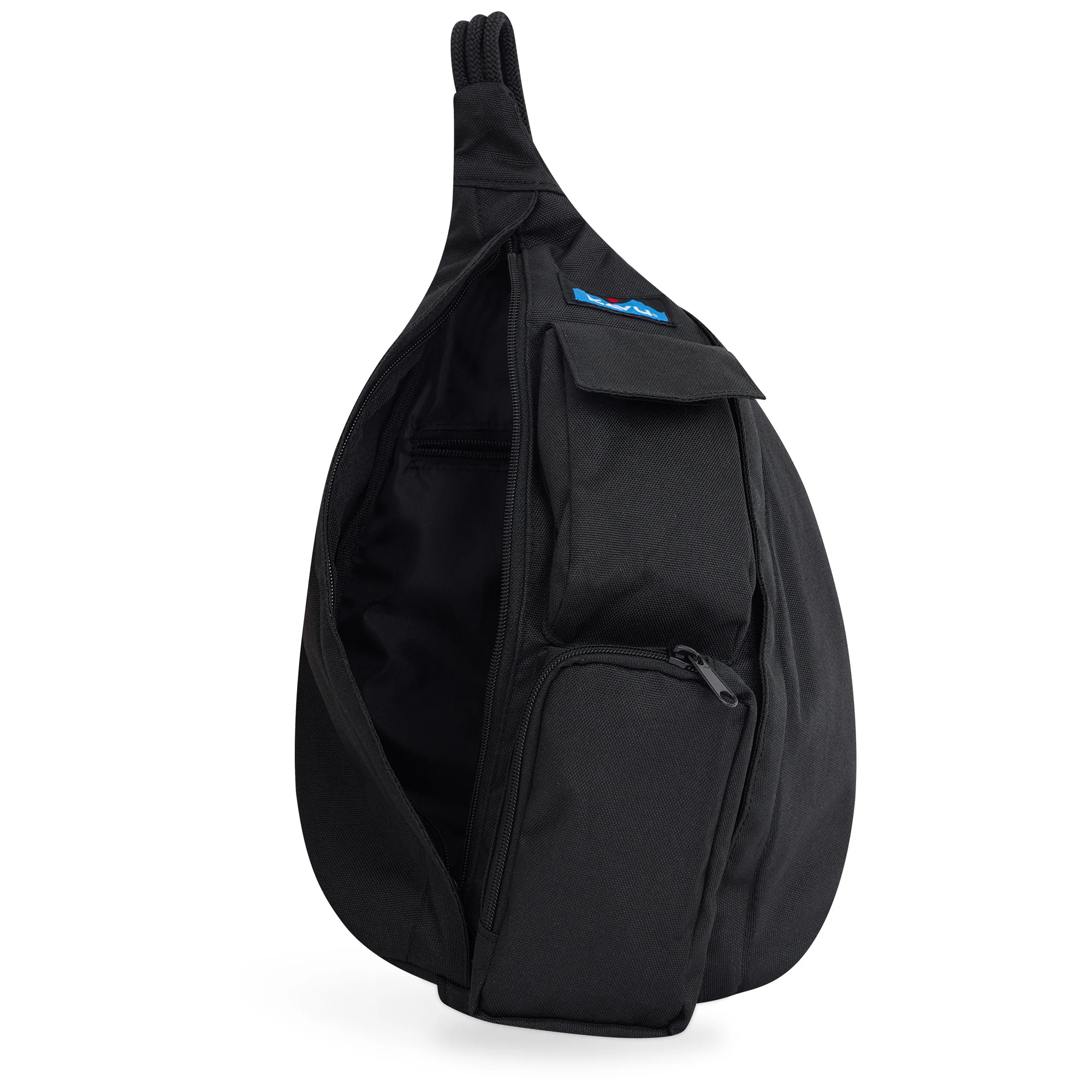 KAVU Mini Rope Sling Bag (Raven) - Image 4