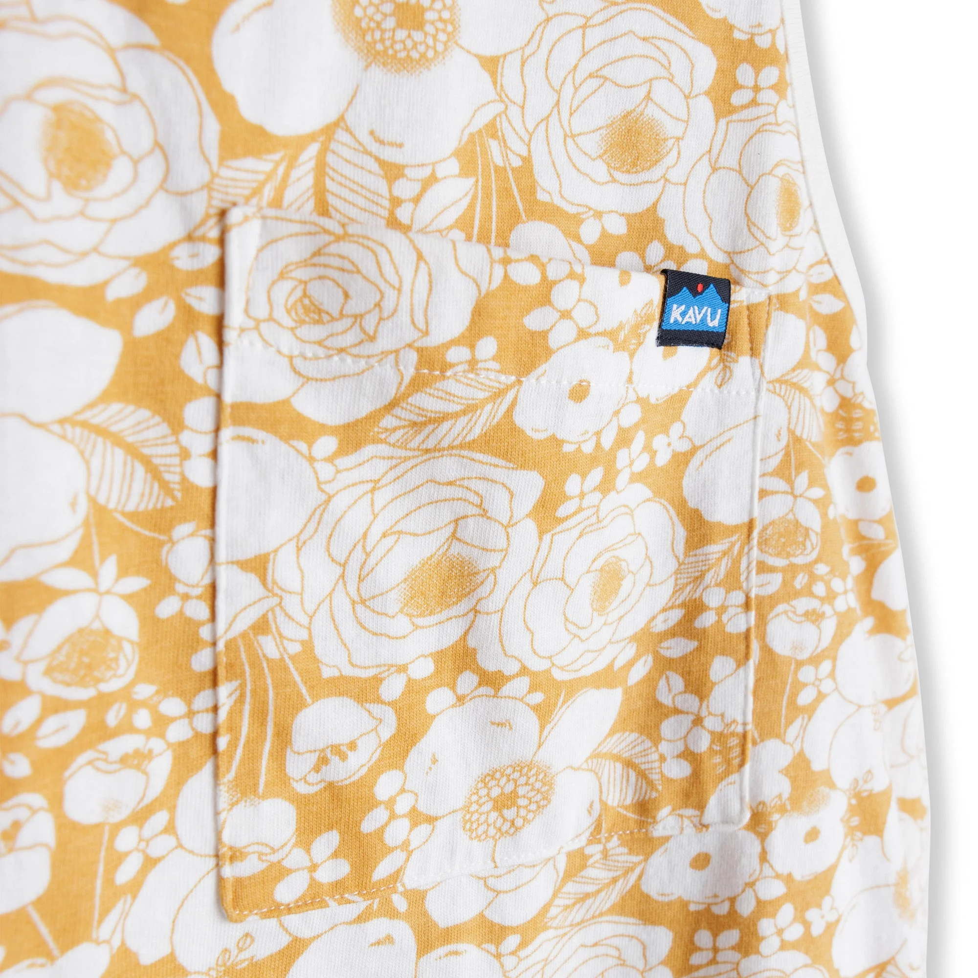 KAVU Pipa Vest (Gold Bloom) - Image 3