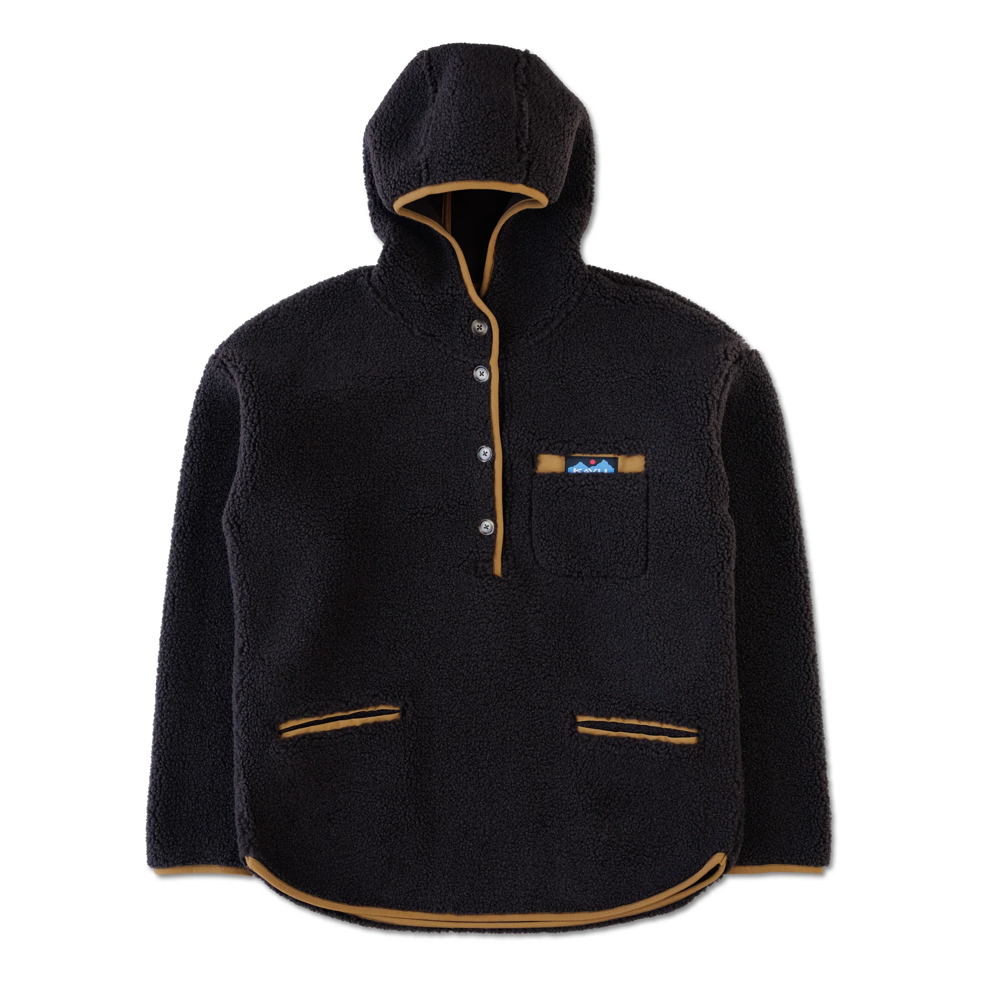 KAVU Roselake Hooded Fleece (Coffee)