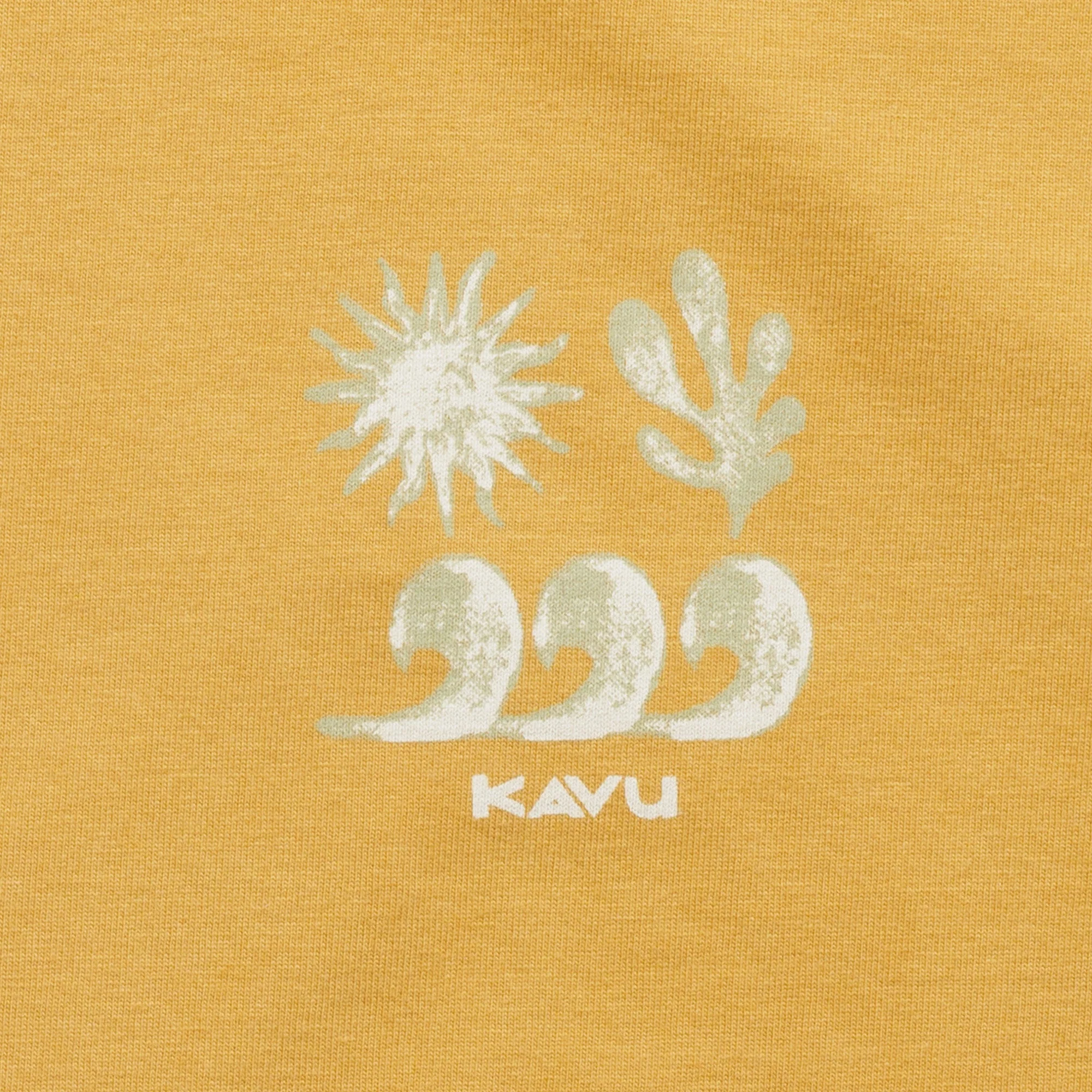 KAVU Salt Beach T-Shirt (Wood Thrush) - Image 4
