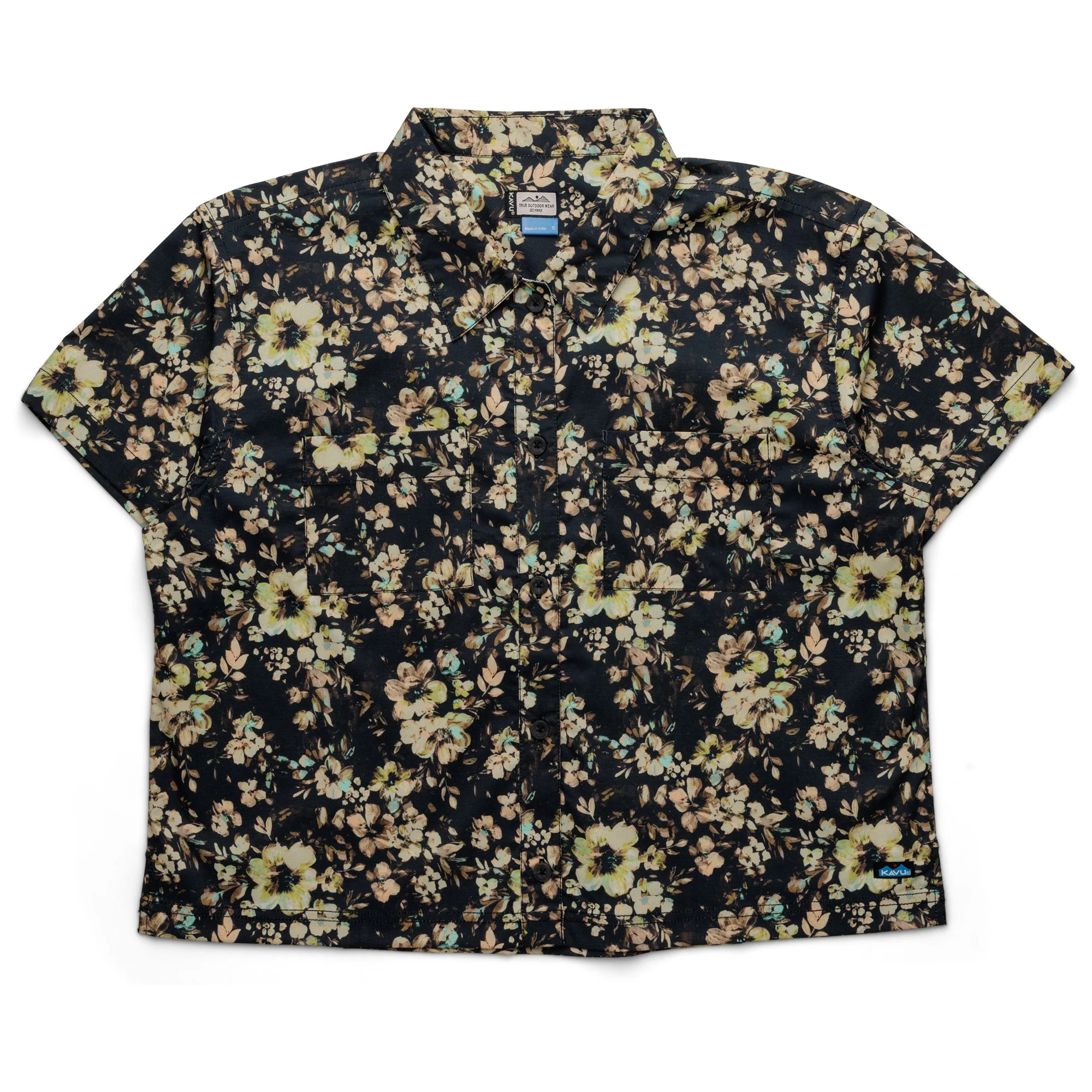 KAVU Sea La Vie Short Sleeve Shirt (Botanical Bloom)