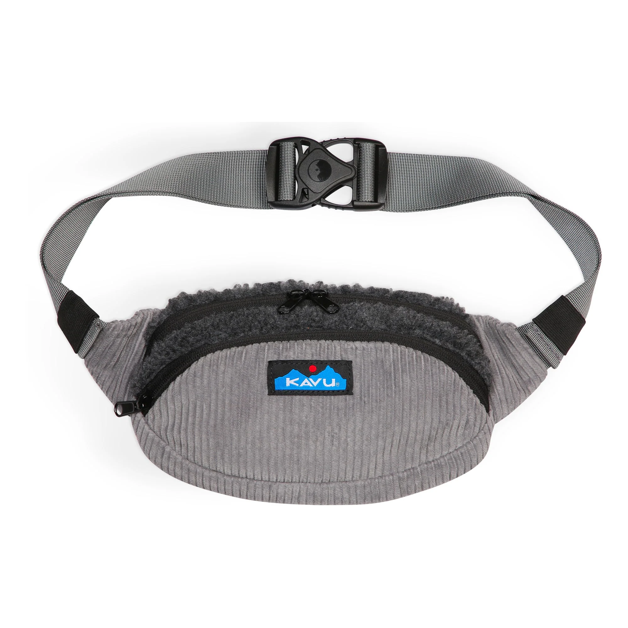 KAVU Snuggy Spectator Belt Bag (Slate Canyon)