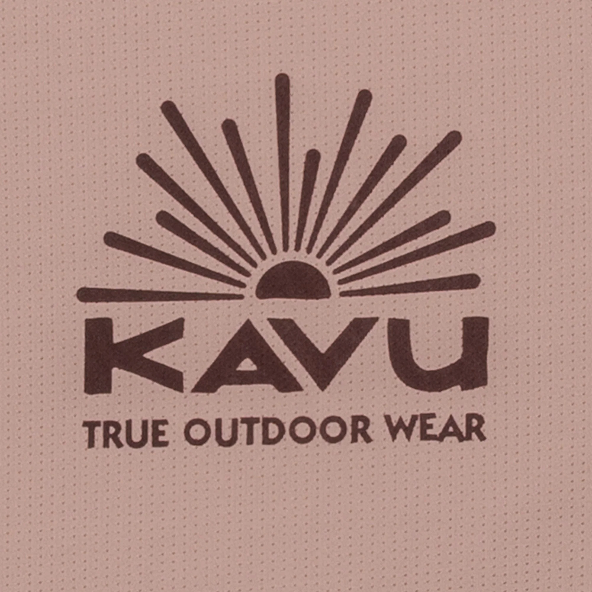 KAVU Sunlite Long Sleeve T-Shirt (Burnt Sugar) - Image 3
