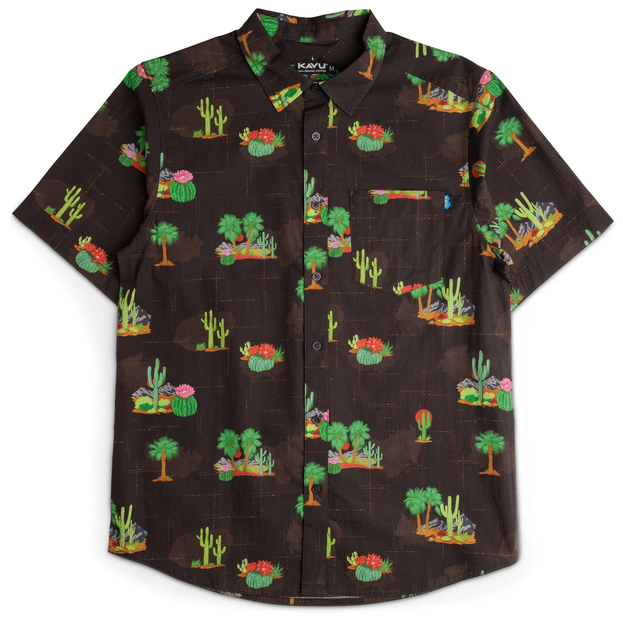 KAVU The Jam Short Sleeve Shirt (Wild Desert)