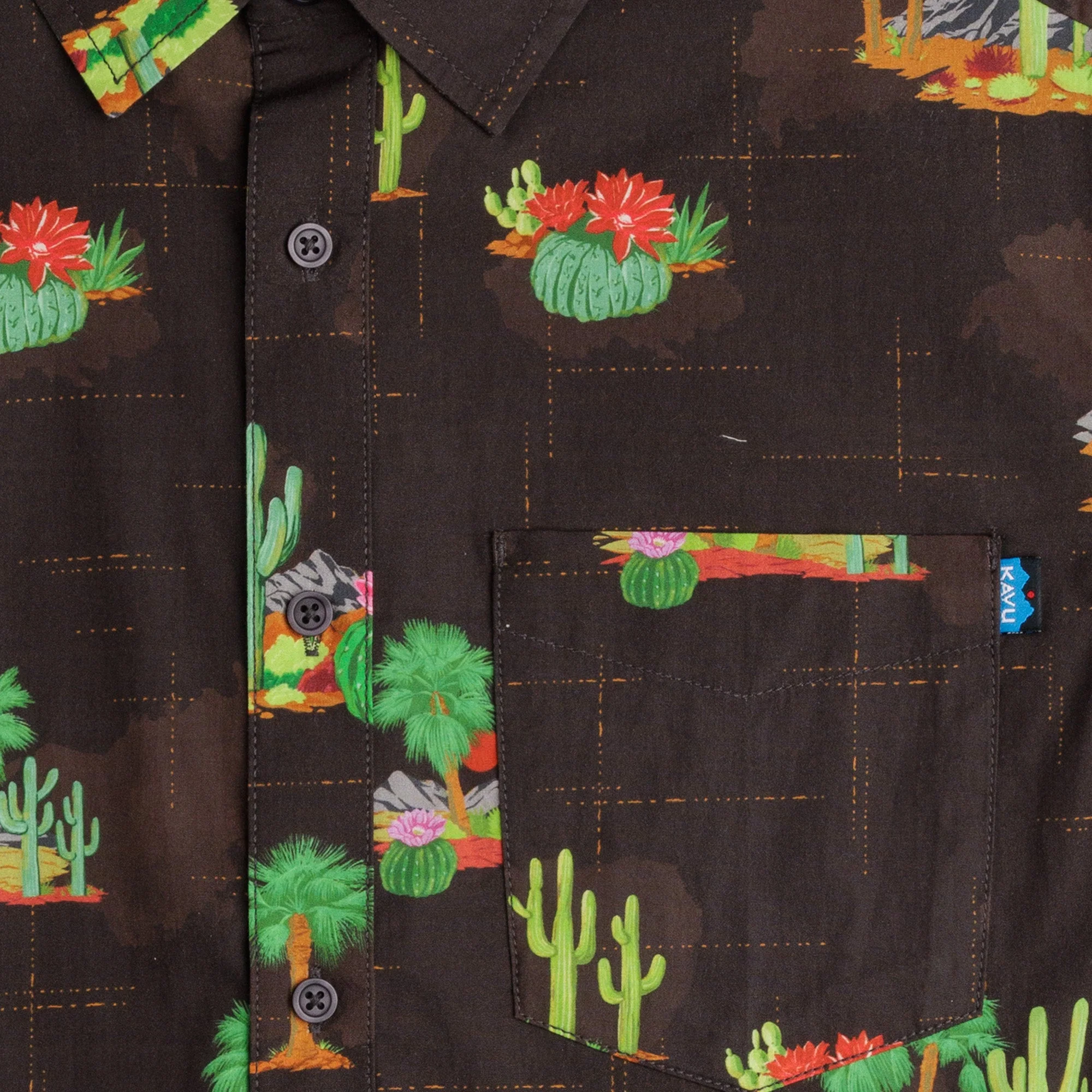 KAVU The Jam Short Sleeve Shirt (Wild Desert) - Image 3