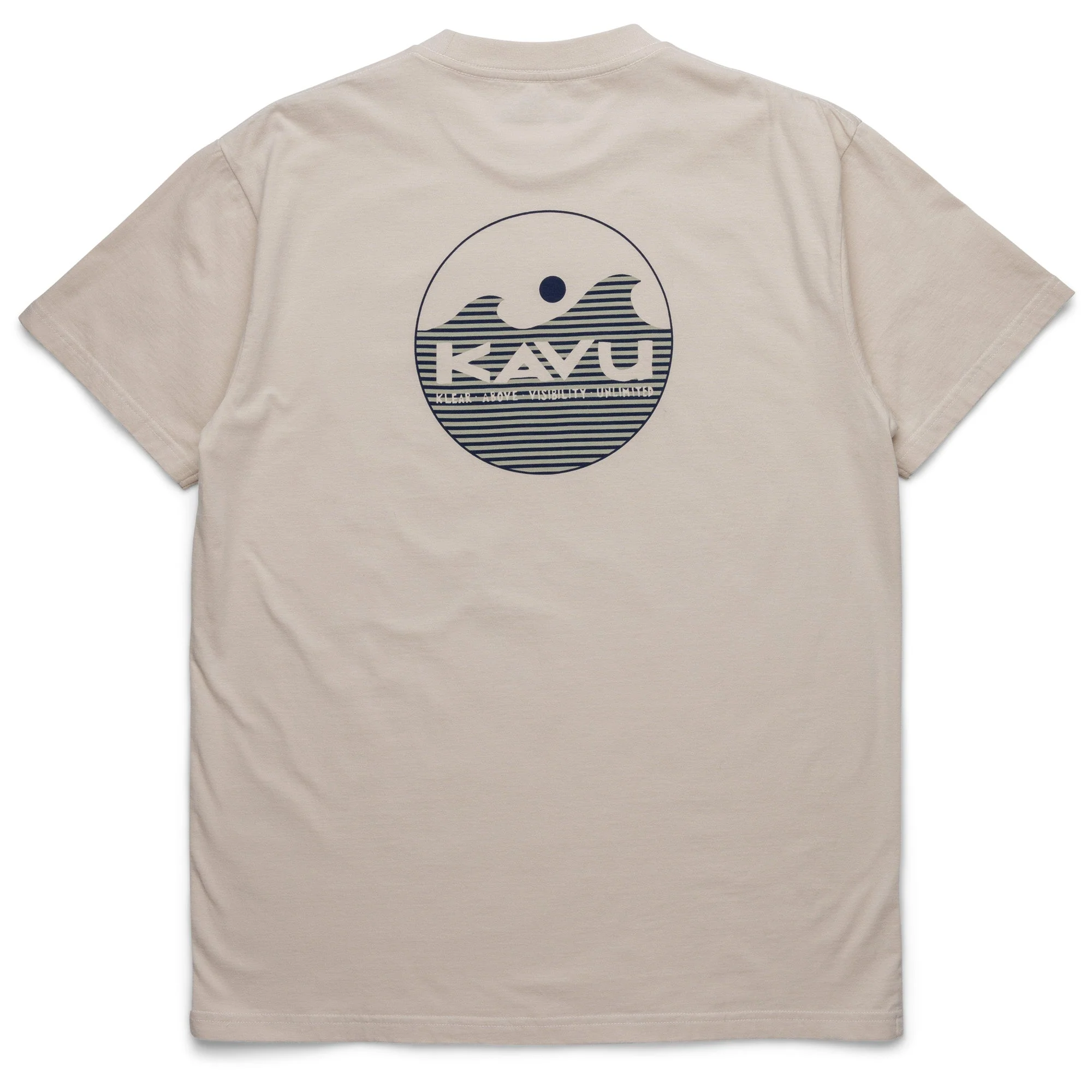 KAVU Waves T-Shirt (Moonbeam)