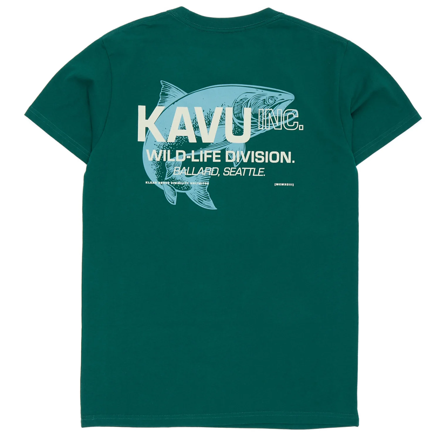 KAVU Wild Life T-Shirt (Dark Spruce)