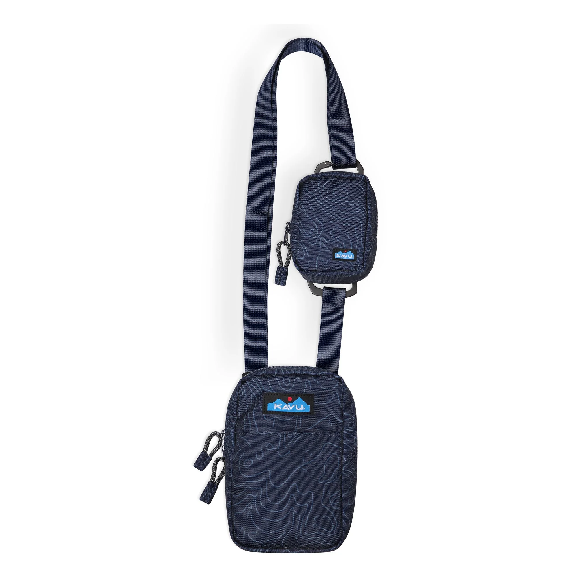 KAVU Yorktown Carry Bag (Navy Topo)