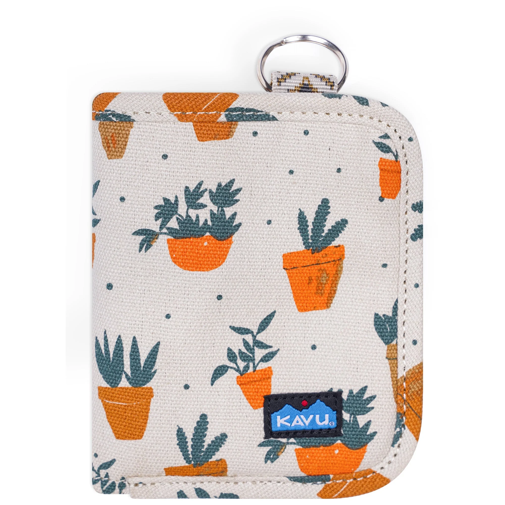 KAVU Zippy Wallet (Potted Plants)